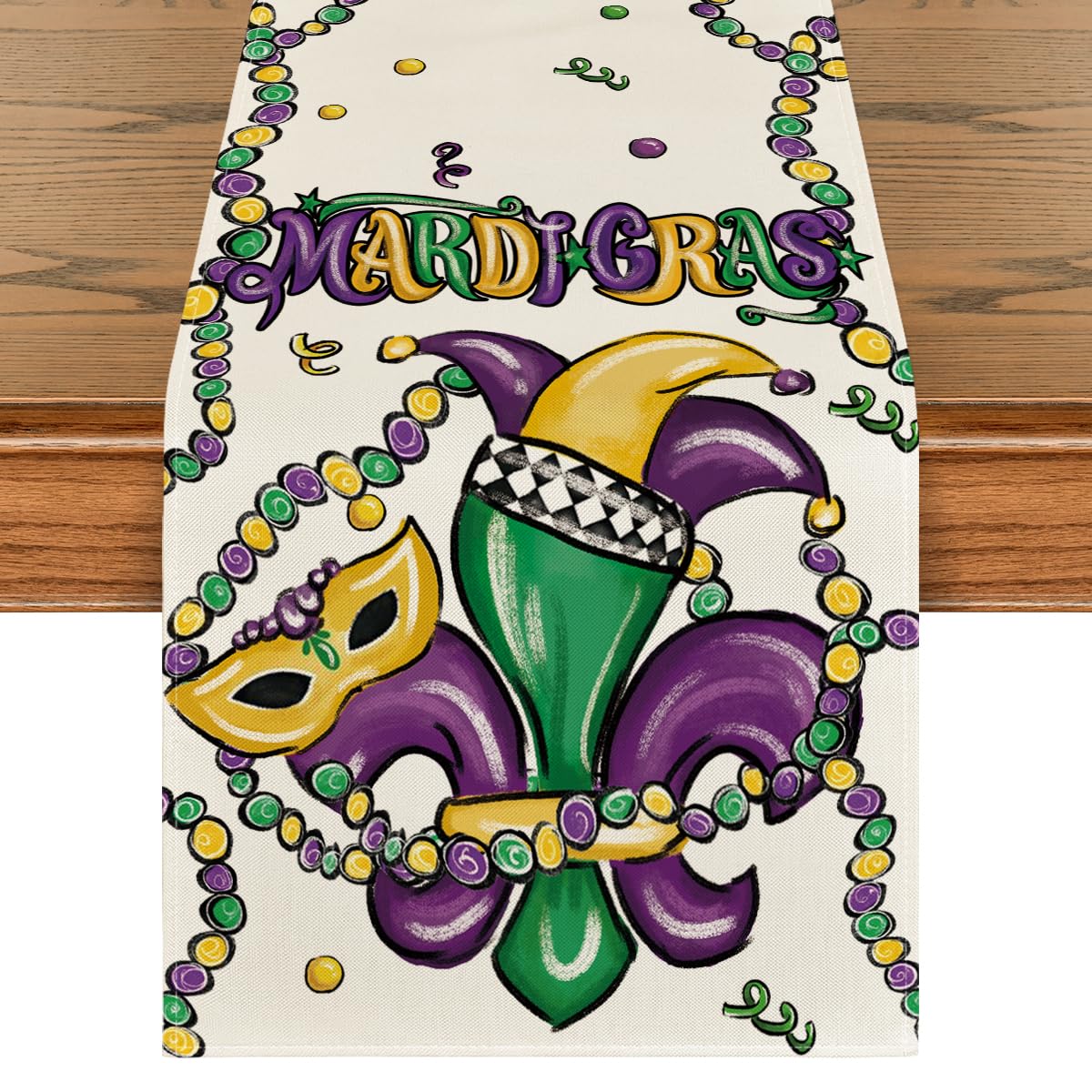 Artoid Mode iris carnaval porta-mesa, ideal para celebraciones festivas y decoración de mesa.