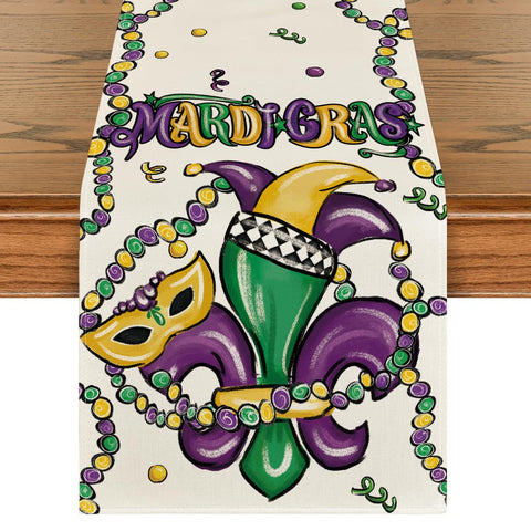 Artoid Mode iris carnaval porta-mesa, ideal para celebraciones festivas y decoración de mesa.