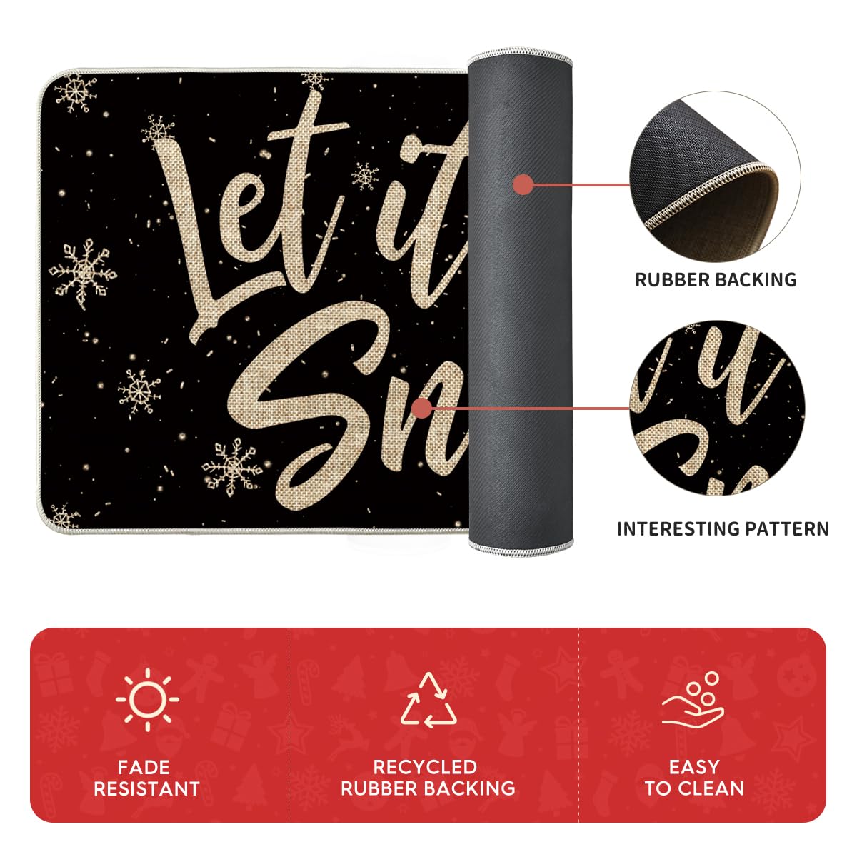 Artoid Mode Let It Snow ideal para cocina y entrada compacta.
