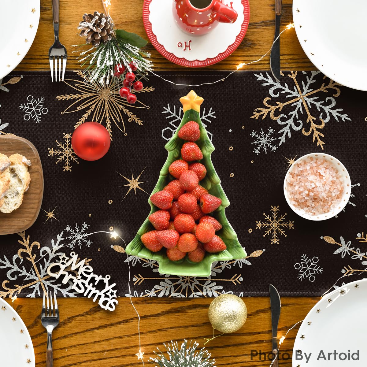 Mantel Artoid Mode ideal para cenas diarias y celebraciones.