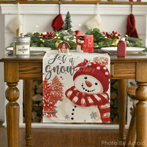 Artoid Mode mantel idea decorativa para fiestas de invierno