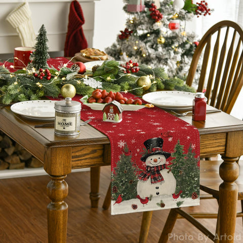 Artoid Mode: patrón colorido y festivo que realza la mesa durante reuniones de invierno