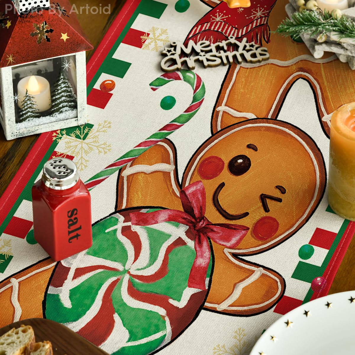 Mantel Artoid Mode diseñado para 6-8 comensales, mejora la experiencia de la comida.