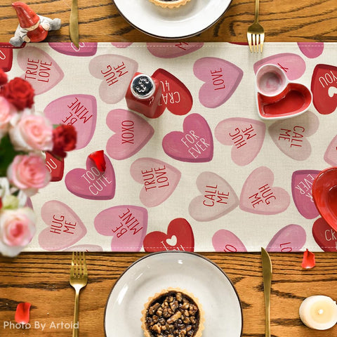 Decoración festiva para aniversarios y reuniones, mantel Artoid Mode rosa.