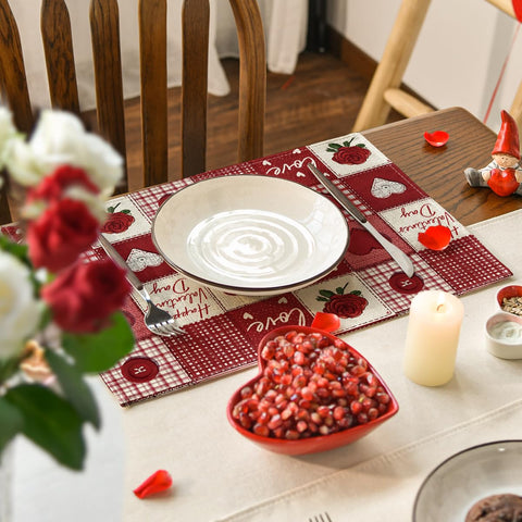 Artoid Mode mantel individual crea un ambiente festivo y moderno