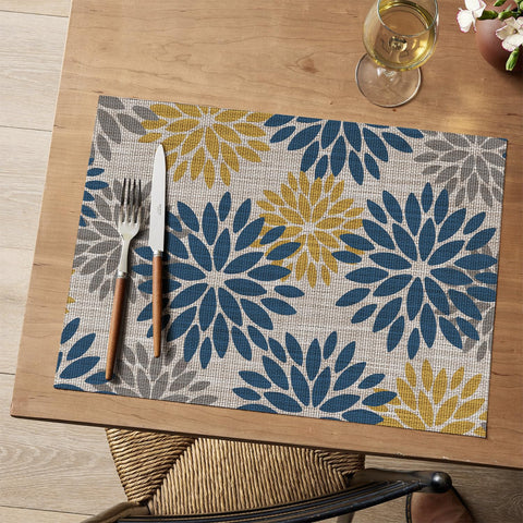 Diseño floral vibrante de Artoid Mode, añade color para cenas y reuniones.