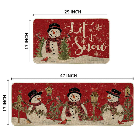 Patrón navideño único Artoid Mode para decorar la cocina sin perder funcionalidad.