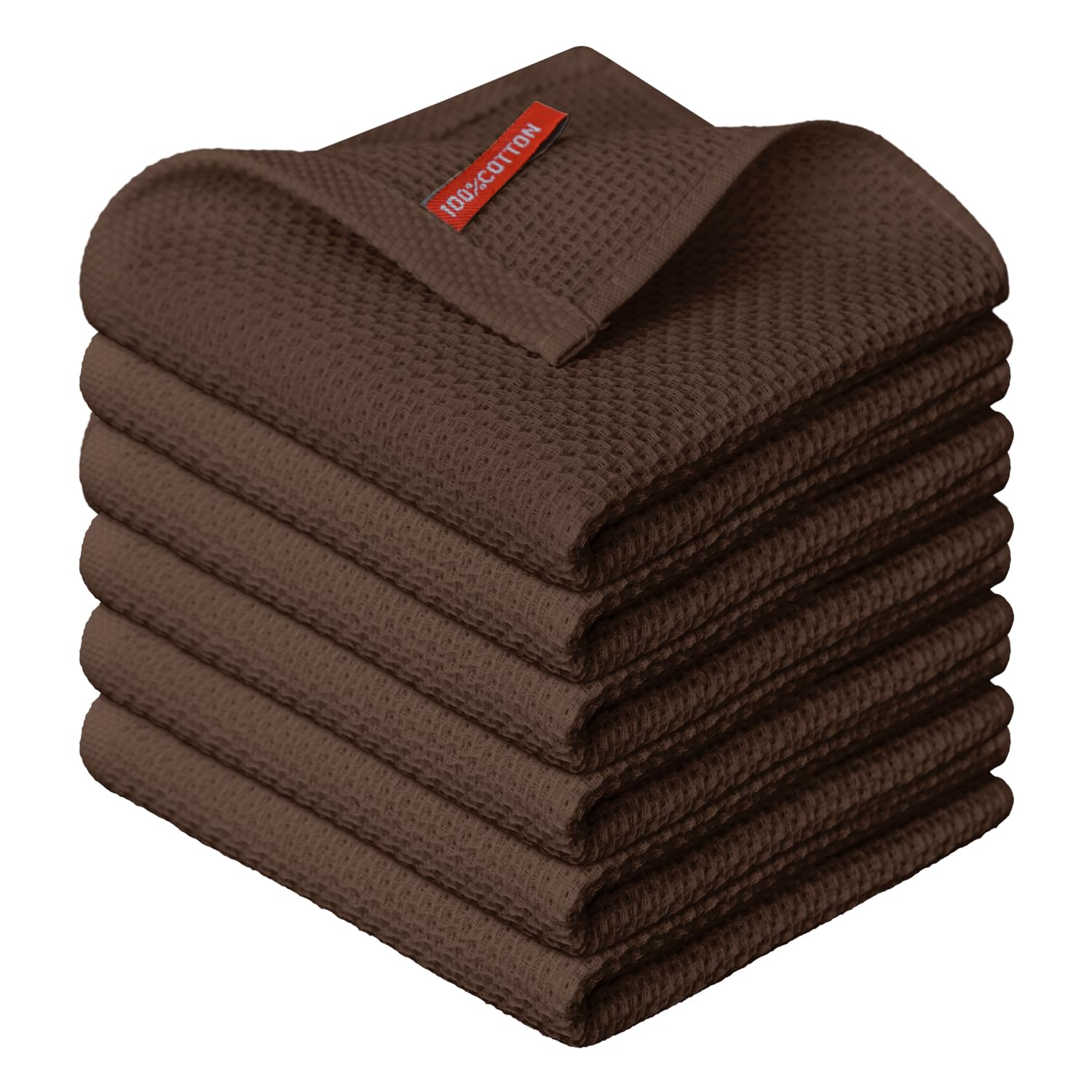 Artoid Mode paño cocina algodón panal hueco 12x12, suave y absorbente para secar platos.