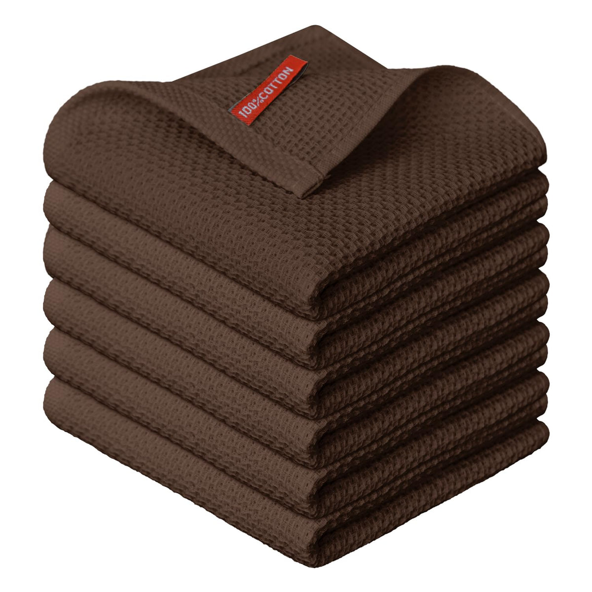 Artoid Mode paño cocina algodón panal hueco 12x12, suave y absorbente para secar platos.