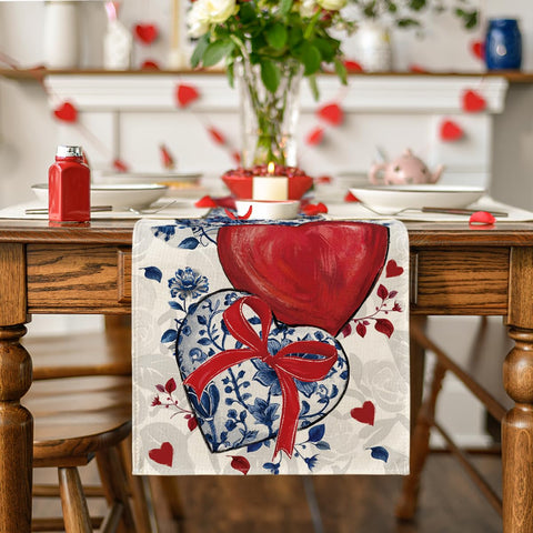 Artoid Mode patrón porcelana azul y blanco para decoración de mesa.