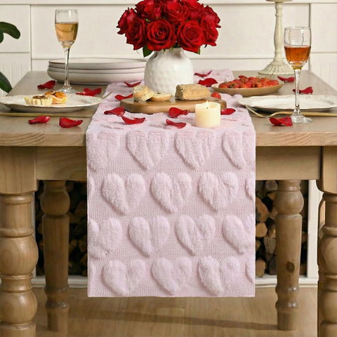 Artoid Mode pelo-rosa-suave, cubre-mesa cómodo para cenas diarias