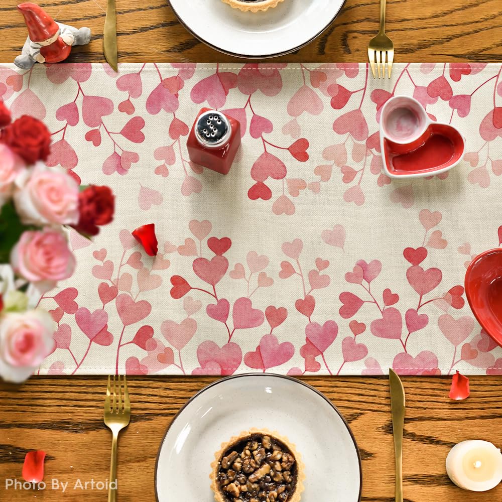 Artoid Mode Pink Love, color vivo para renovar la decoración de la mesa.