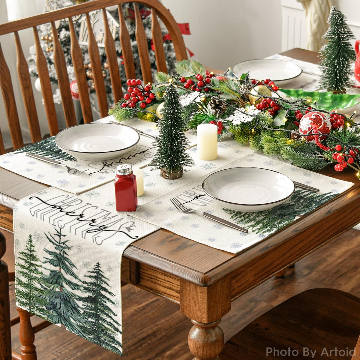 Artoid Mode placemats lavables a máquina para uso práctico.