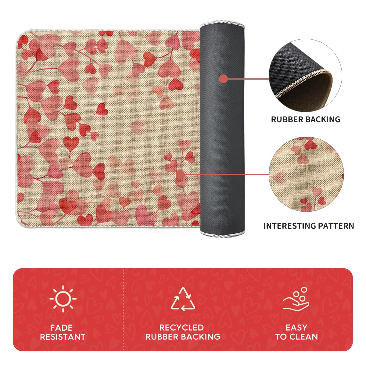Artoid Mode tapete cocina ambientacion rosa, mejora el ambiente y facilita limpieza rapida