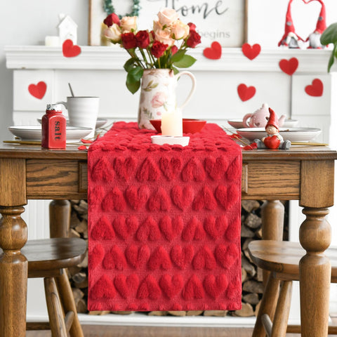 Artoid Mode, textura peluche roja, suave al tacto y duradera para uso diario.