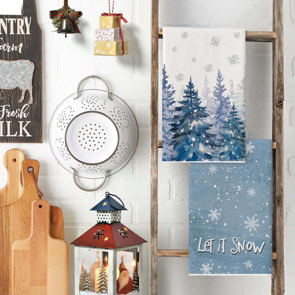 Toallas Artoid Mode de diseño navideño adorable para decoración y secado