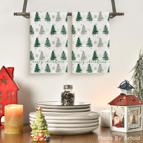 Toallas Artoid Mode con diseños navideños adorables para decoración y limpieza diaria.