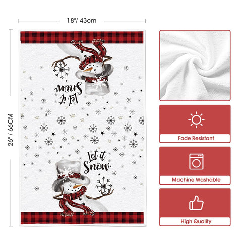Par de toallas Artoid Mode, decoración navideña y funcional para la cocina