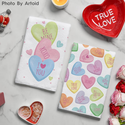 Set de dos toallas Artoid Mode, ideal para parejas y decoración temática