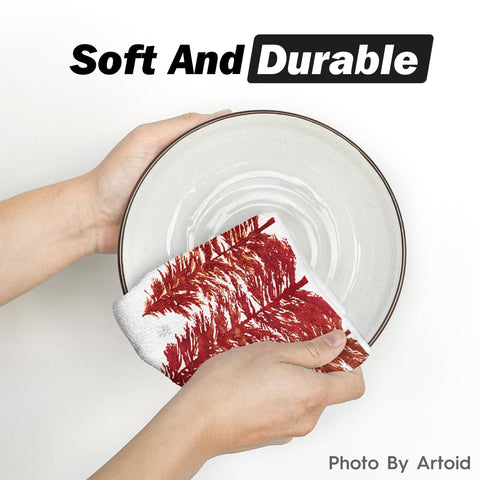 Toallas Artoid Mode tacto suave absorbentes, ideales para secar utensilios tras cocinar.
