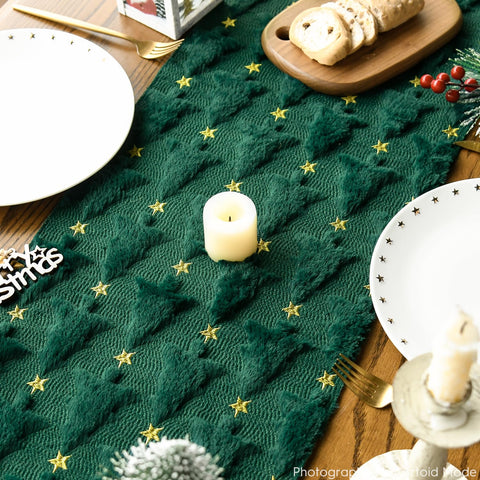 Artoid Mode uso en mesa para cena navideña, elegante y práctico
