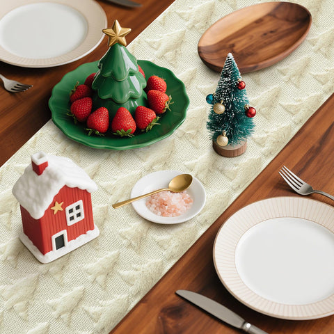 Artscope decoración hogar navideño suave que protege la mesa.