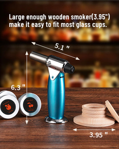 Infusor de humo ArwySciI para cócteles, añade aroma sin quemar