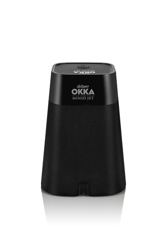 Arzum Okka Jet funciona con 120V y enchufe estadounidense para uso doméstico.