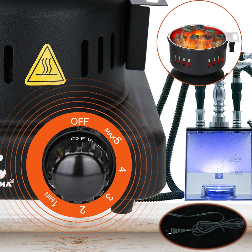 ASANMA pinzas desmontables inox para mover carbón con seguridad.