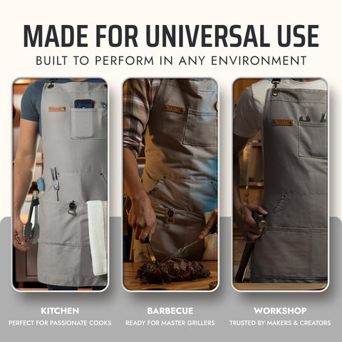 Asaya Chef en uso, adecuado para cocina o taller.