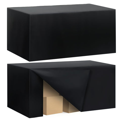 Mantel ajustado Ascoza para mesa de 6 pies, protege la superficie y facilita la limpieza.