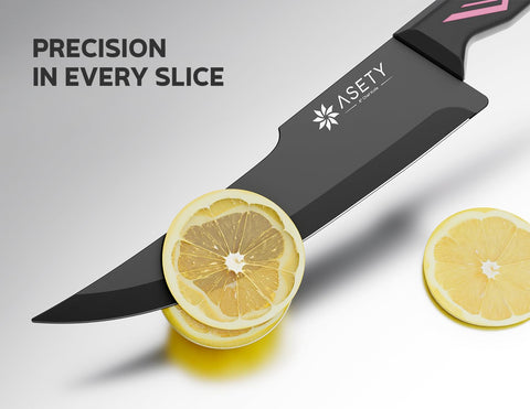 ASETY cuchillo utilidad de 5 pulgadas para tareas rápidas