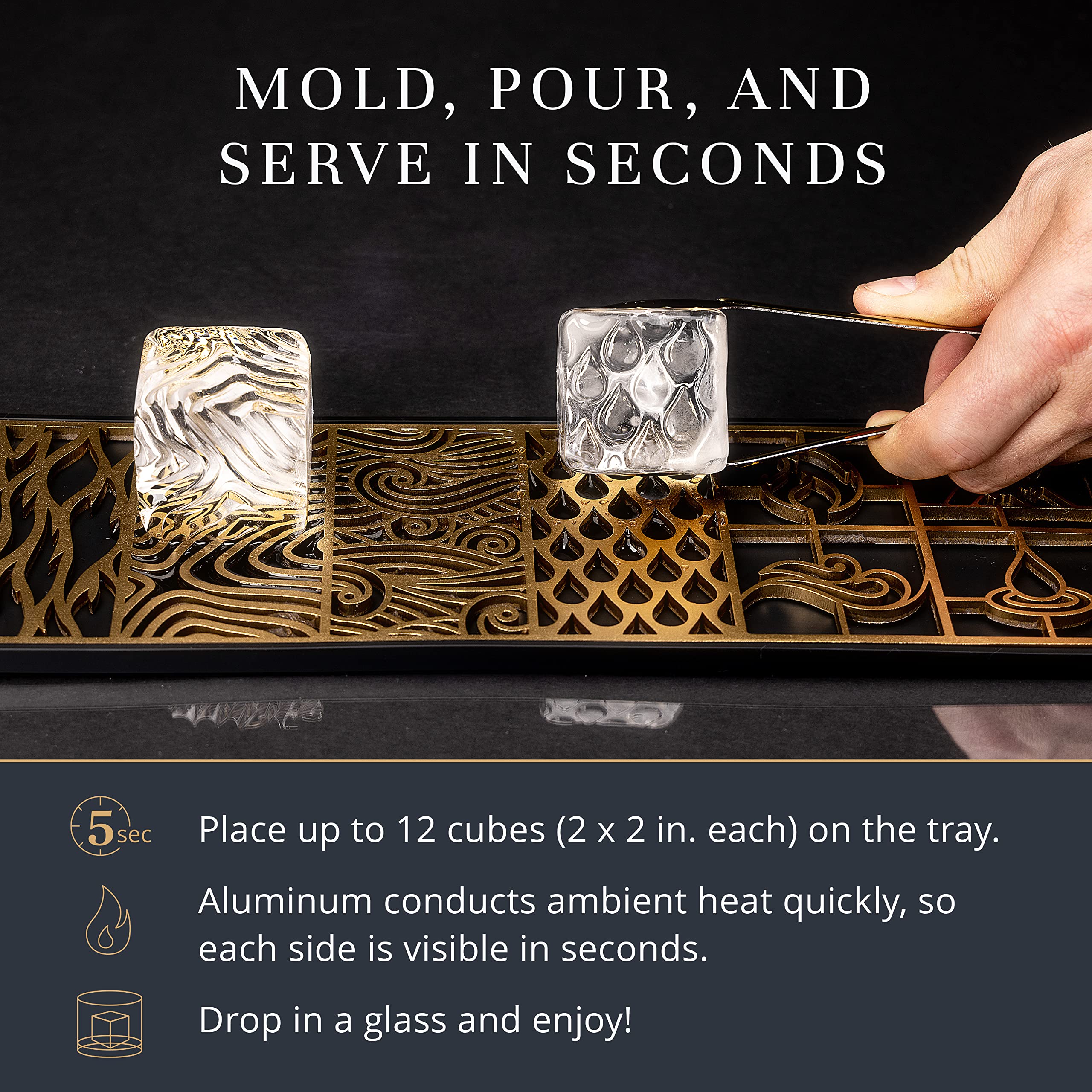 Ash Harbor: cubos de hielo listos en segundos para fiestas