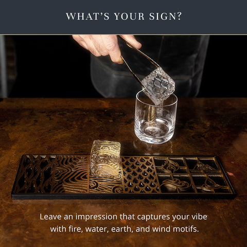 Ash Harbor: diseños de elementos para hielo, ideal para cocteles