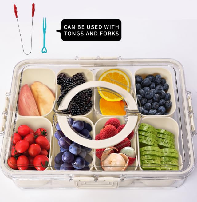 AshCreations Snackle Box diseño compacto ideal para viajes y almuerzos