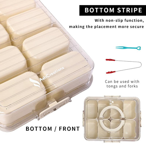 AshCreations Snackle Box portátil para meriendas en familia