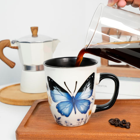 Asmwo Taza mango ergonómico: agarre cómodo para beber