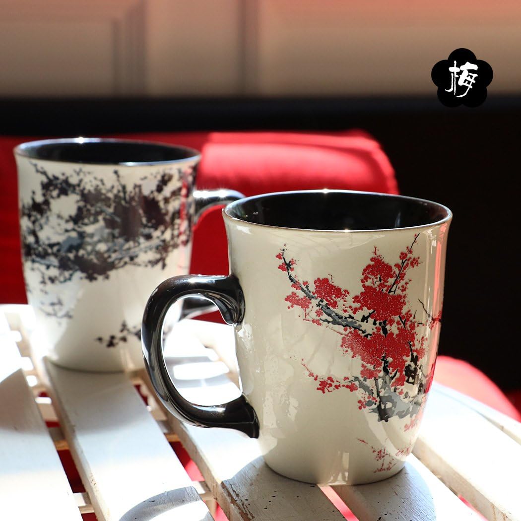 Asmwo taza regalo ideal, diseño floral para mamá.