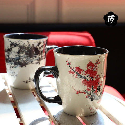 Asmwo taza regalo ideal, diseño floral para mamá.