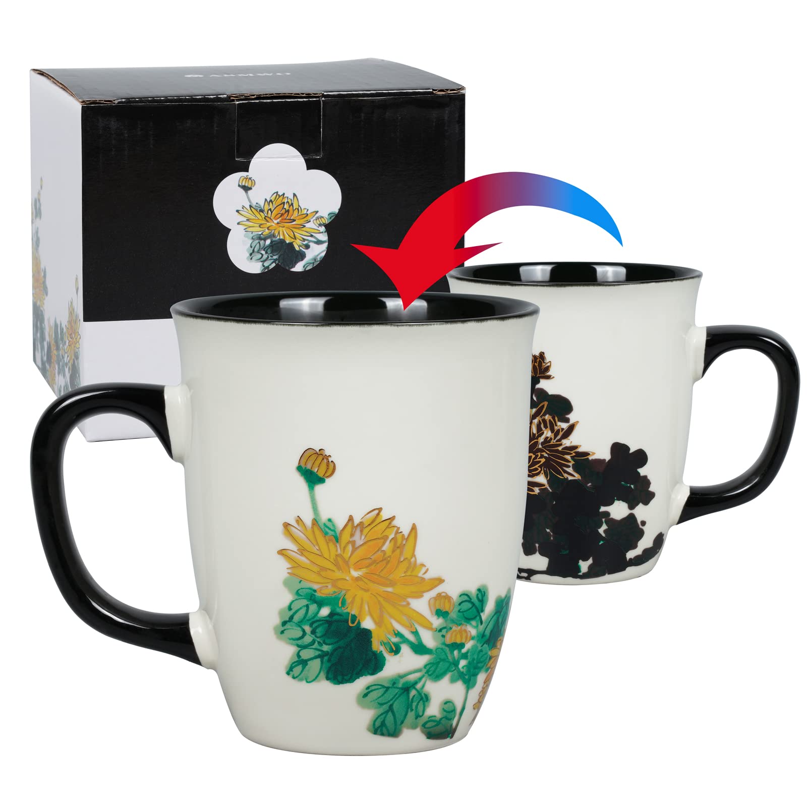 Asmwo Regalo para mamá o abuela, estilo artístico y práctico.