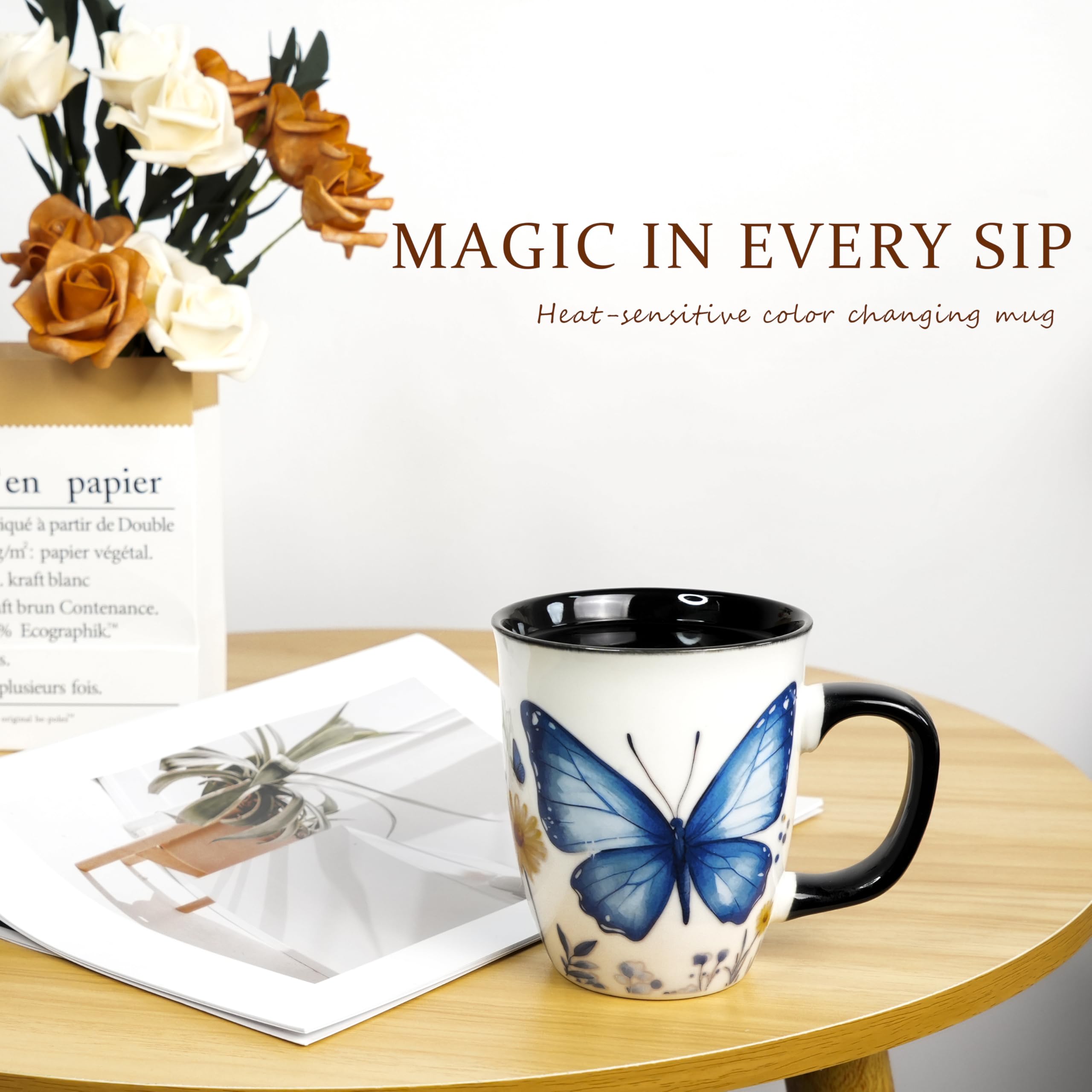 Asmwo Taza uso diario encanto: duradera para té diario