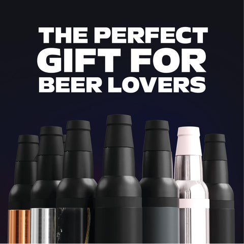 Asobu Frosty Beer Holder 2 Go abre fácil con abrelatas integrado.