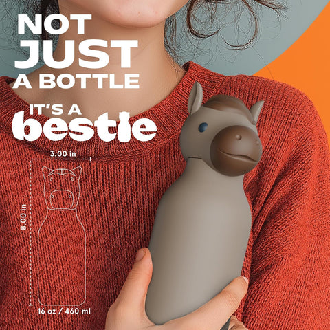 asobu Botella Bestie acero inoxidable reutilizable y ecológica