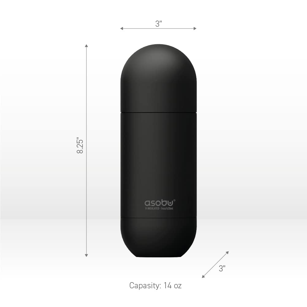 asobu Capsule Bottle para viajes y actividades diarias.