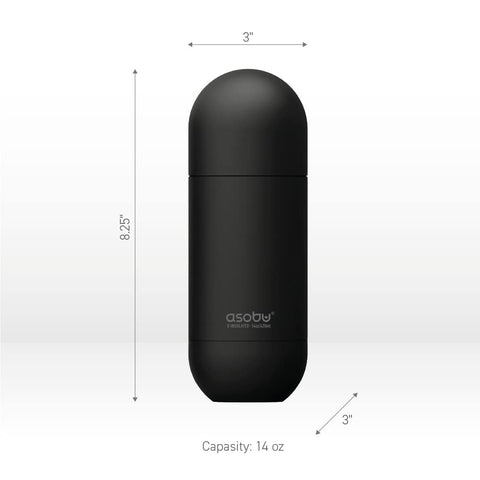 asobu Capsule Bottle para viajes y actividades diarias.