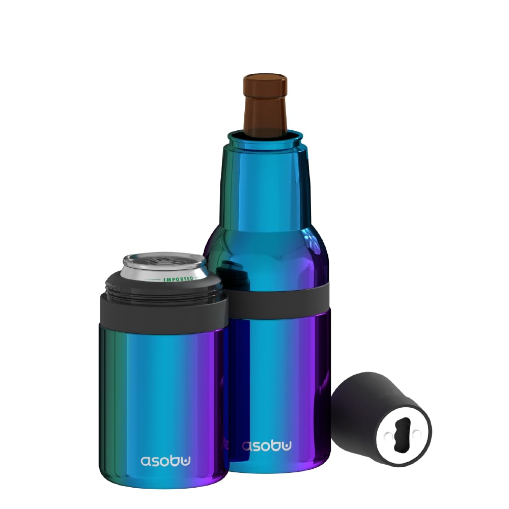 Asobu Frosty 2Go Porta cervezas y botellas mantiene fría la bebida en la playa