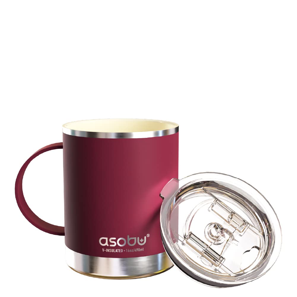 asobu taza de viaje con interior ceramico para sabor puro