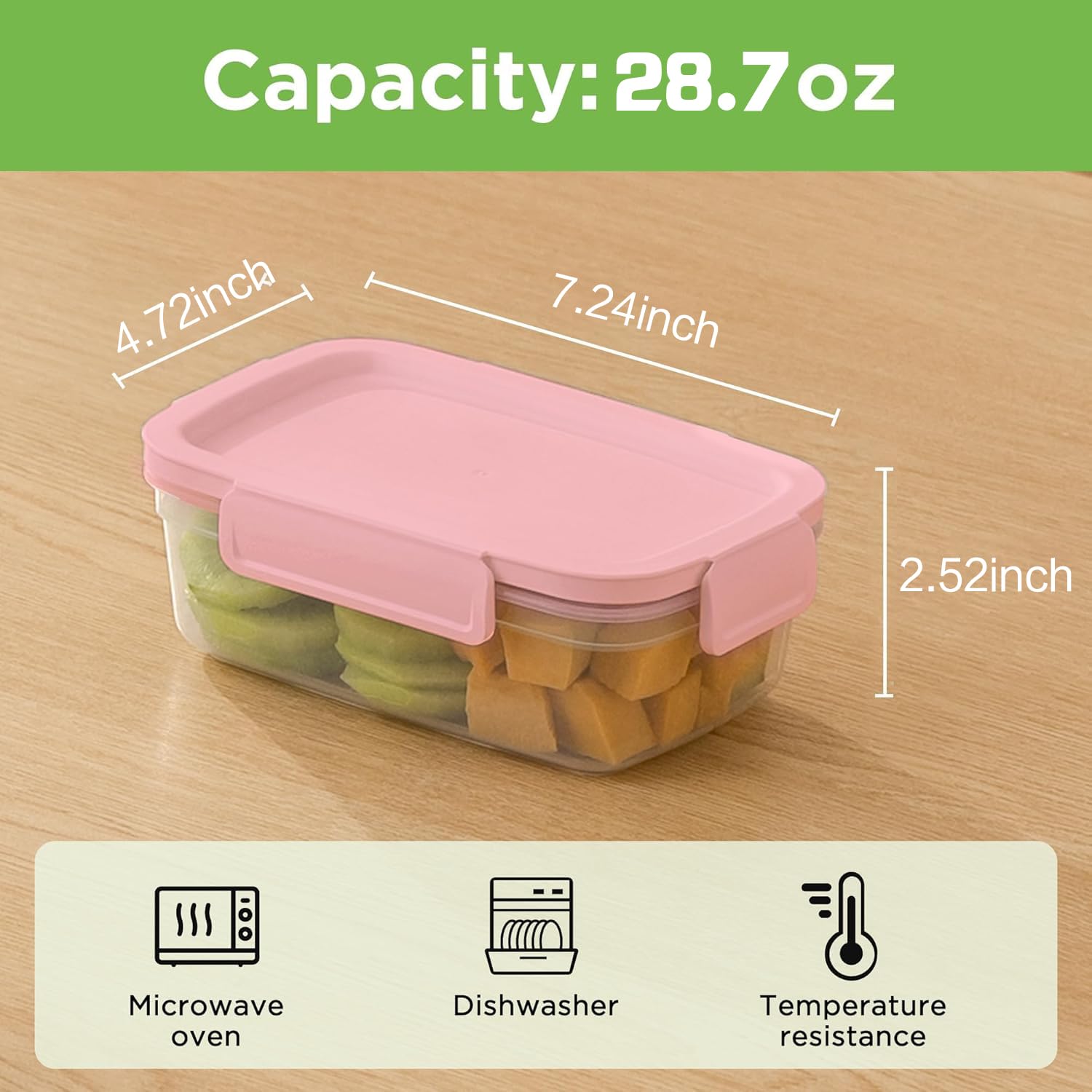 Aspinol diez-pack para transporte de almuerzos y porciones.