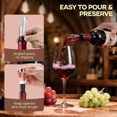 Assark set-regalo-6-en-1 ideal para amantes del vino y ocasiones especiales.