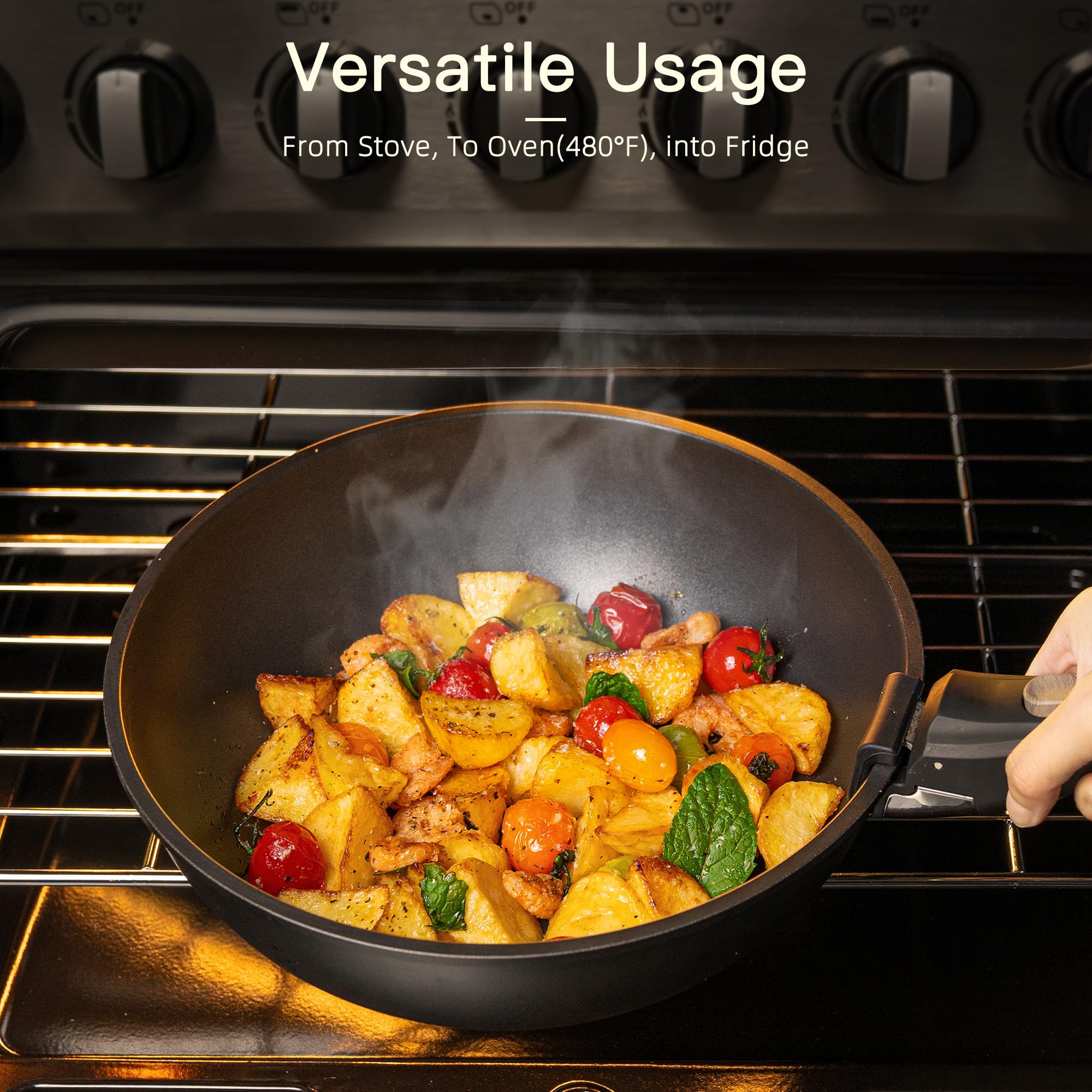 Astercook aluminio duradero ofrece resistencia y larga vida útil.